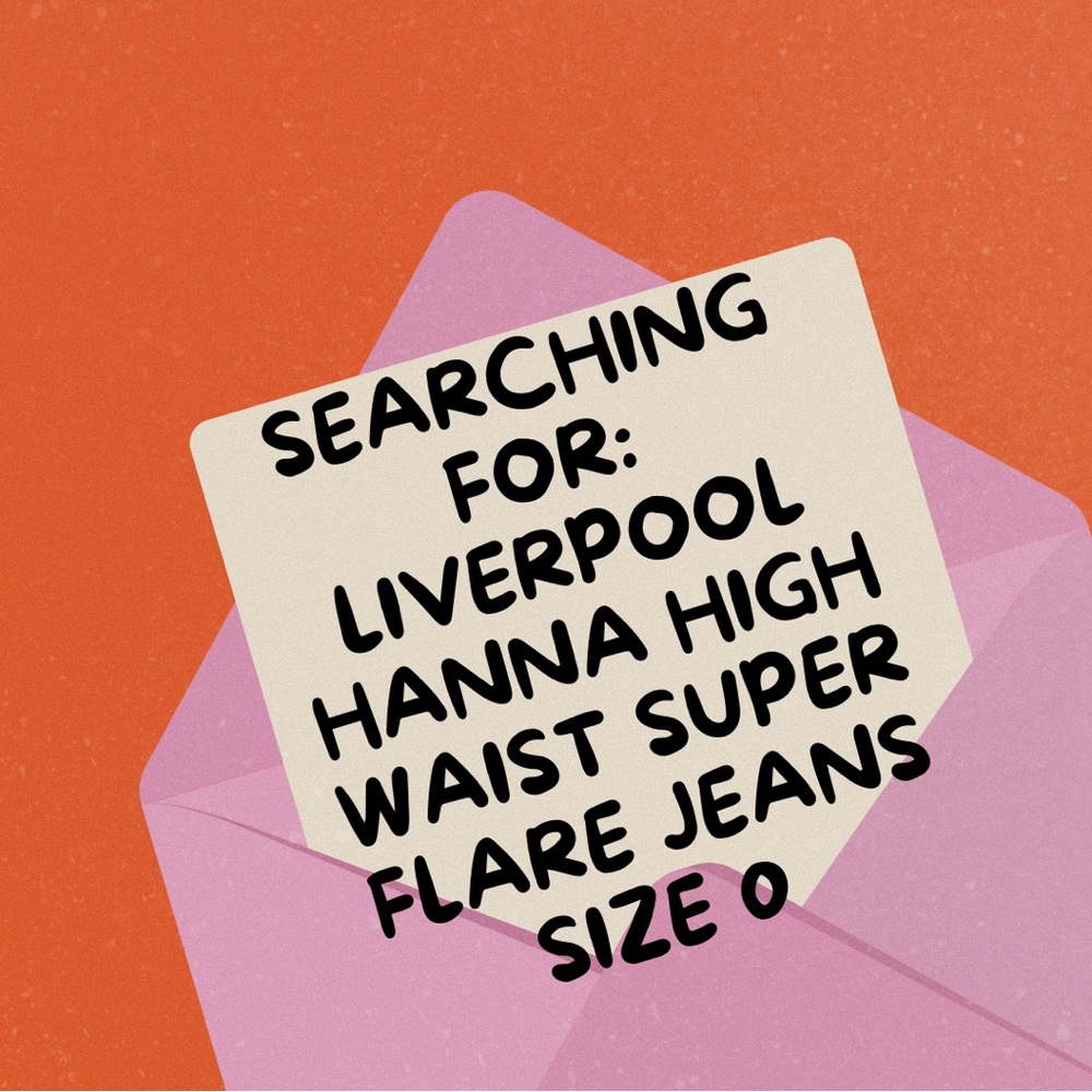 👉🏼 ISO‼️Liverpool Hanna High Waist Flare Jeans 👖